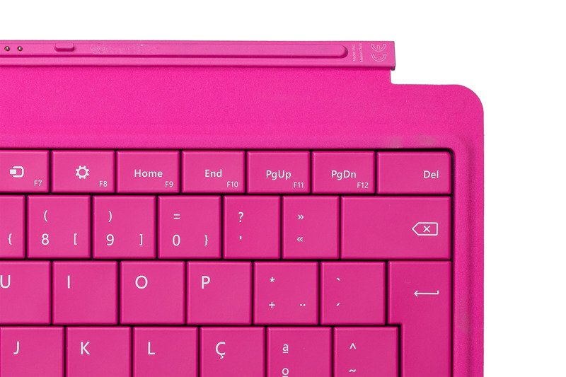 Keyboard Microsoft Surface Type Cover 2 Pink QWERTY (Portuguese) Grade A